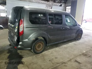 2018 Ford Transit Connect XLT z VIN NM0GE9F79J1371093, wystawiony jako Copart lot #47653115 z przebiegiem 97 876 mil mil oraz Szkoda całkowita • Salvage title. Historia ofert i sprzedaży dostępna na DreamBid. Obrazek 3.