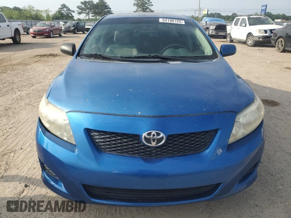 2010 Toyota Corolla with VIN 2T1BU4EE4AC309597, listed as a Copart auction lot 54196125 with 321,533 mi miles and Salvage Title. Bid and sale history available at DreamBid. Image 5.