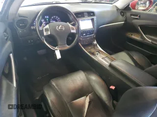 2012 Lexus IS 250 C with VIN JTHFF2C29C2526040, listed as a Copart auction lot 71417364 with 153,210 mi miles and Salvage title. Bid and sale history available at DreamBid. Image 8.