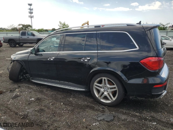 2016 Mercedes-Benz GL with VIN 4JGDF7DE4GA676577, listed as a Copart auction lot 64549203 with NaN miles. Bid and sale history available at carsss.com. Image 2.