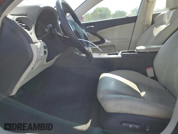2010 Lexus IS 250 with VIN JTHBF5C27A5115408, listed as a Copart auction lot 52634165 with Not Provided miles and Salvage Title. Bid and sale history available at carsss.com. Image 7.