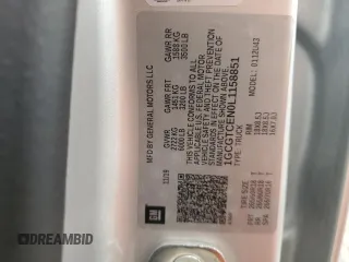 2020 Chevrolet Colorado 4WD LT z VIN 1GCGTCEN0L1158851, wystawiony jako Copart lot #55675945 z przebiegiem 172 232 mil mil oraz Nie do naprawy • Non repairable. Historia ofert i sprzedaży dostępna na DreamBid. Obrazek 12.