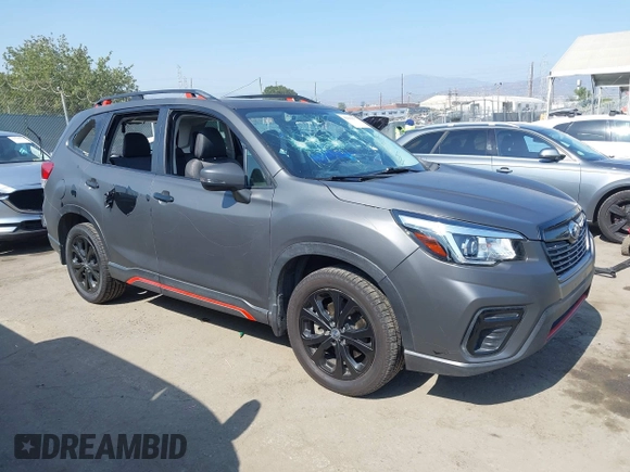 2020 Subaru Forester Special Sports with VIN JF2SKAMC5LH489385, listed as a IAAI auction lot 42599177 with 107,338 mi miles and . Bid and sale history available at DreamBid. Image 13.