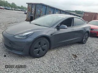 2022 Tesla Model 3 Long Range with VIN 5YJ3E1EB8NF172896, listed as a Copart auction lot 50211025 with Not Provided miles and Salvage Title. Bid and sale history available at DreamBid. Image 1.