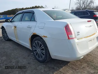 2013 Chrysler 300 with VIN 2C3CCAGG0DH505443, listed as a IAAI auction lot 41767261 with 163,557 mi miles. Bid and sale history available at carsss.com. Image 3.