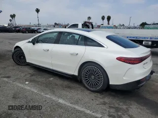 2022 Mercedes-Benz EQS with VIN W1KCG4EB3NA017926, listed as a Copart auction lot 51225244 with 18,669 mi miles and Salvage Title. Bid and sale history available at carsss.com. Image 2.