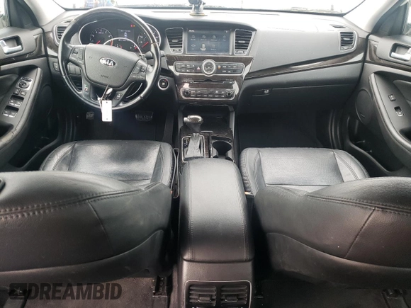 2015 Kia Cadenza Premium with VIN KNALN4D73F5194660, listed as a Copart auction lot 88107625 with 92,787 mi miles and Salvage Title. Bid and sale history available at carsss.com. Image 8.