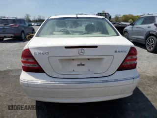 2005 Mercedes-Benz C 240 with VIN WDBRF81J85F664075, listed as a Copart auction lot 54221705 with Not provided miles and Salvage title. Bid and sale history available at DreamBid. Image 6.