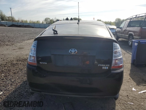 2006 Toyota Prius with VIN JTDKB20U867516284, listed as a Copart auction lot 53082675 with Not Provided miles and Salvage Title. Bid and sale history available at DreamBid. Image 6.