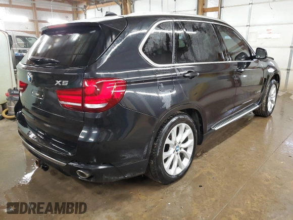 2015 BMW X5 xDrive35d with VIN 5UXKS4C55F0N12491, listed as a Copart auction lot 45736925 with 114,572 mi miles and Salvage Title. Bid and sale history available at carsss.com. Image 3.