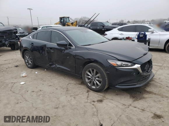 2021 Mazda 6 Sport with VIN JM1GL1UMXM1604163, listed as a Copart auction lot 44068175 with Not Provided miles and Clean Title. Bid and sale history available at carsss.com. Image 4.