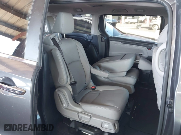 2024 Honda Odyssey EX-L with VIN 5FNRL6H67RB016849, listed as a IAAI auction lot 41761249 with 24,357 mi miles and . Bid and sale history available at DreamBid. Image 8.