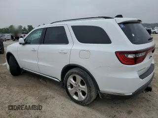2015 Dodge Durango Limited with VIN 1C4RDHDG9FC907063, listed as a Copart auction lot 51092455 with 65,054 mi miles and Salvage Title. Bid and sale history available at carsss.com. Image 2.