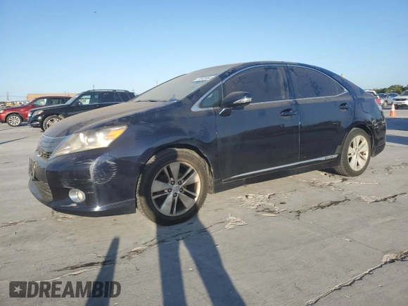 2010 Lexus HS 250h with VIN JTHBB1BA5A2011109, listed as a Copart auction lot 77573164 with 278,604 mi miles and Clean Title. Bid and sale history available at DreamBid. Image 1.