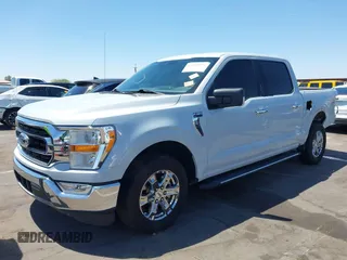 2021 Ford F-150 XL with VIN 1FTEW1CP4MKD82871, listed as a IAAI auction lot 42301025 with 54,757 mi miles and . Bid and sale history available at DreamBid. Image 18.