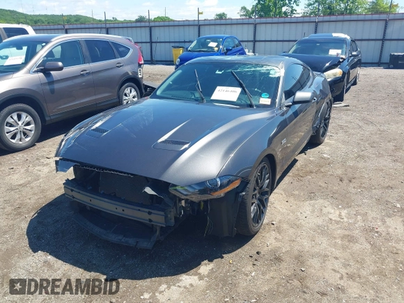 2018 Ford Mustang GT with VIN 1FA6P8CFXJ5108334, listed as a IAAI auction lot 42146406 with 78,274 mi miles and . Bid and sale history available at DreamBid. Image 6.