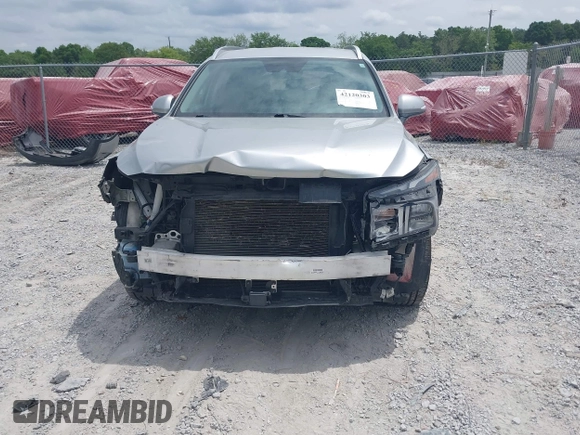 2023 Hyundai Santa Fe SEL with VIN 5NMS24AJ3PH547727, listed as a IAAI auction lot 42120303 with 51,669 mi miles. Bid and sale history available at carsss.com. Image 6.