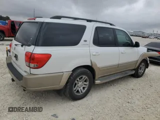 2005 Toyota Sequoia Limited with VIN 5TDZT38A85S260745, listed as a Copart auction lot 85865544 with Not Provided miles and Salvage Title. Bid and sale history available at DreamBid. Image 3.