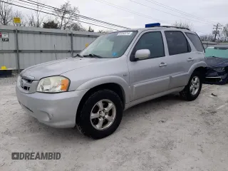 2005 Mazda Tribute S with VIN 4F2YZ96185KM22512, listed as a Copart auction lot 83353214 with 120,095 mi miles and Salvage Title. Bid and sale history available at DreamBid. Image 1.