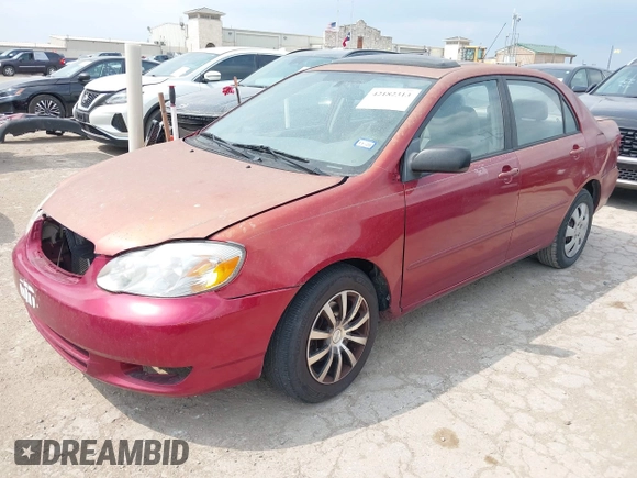 2004 Toyota Corolla CE with VIN 1NXBR32E14Z265397, listed as a IAAI auction lot 42182313 with 200,035 mi miles. Bid and sale history available at carsss.com. Image 2.