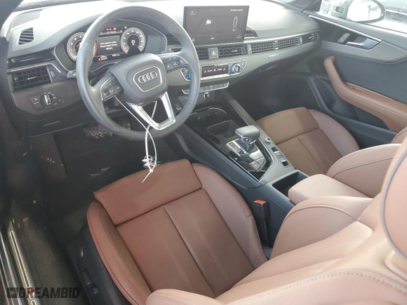 2024 Audi A5 Cabriolet S line Premium Plus with VIN WAU4AGF52RN000895, listed as a Copart auction lot 69693294 with NaN miles and Non Repairable. Bid and sale history available at carsss.com. Image 8.