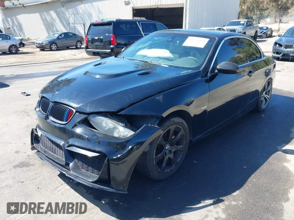 2007 BMW 3 Series 335i with VIN WBAWL73517PX49275, listed as a IAAI auction lot 41654471 with 203,928 mi miles. Bid and sale history available at carsss.com. Image 20.