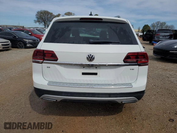 2018 Volkswagen Atlas SE z VIN 1V2CP2CA0JC595908, wystawiony jako Copart lot #50144705 z przebiegiem 123 992 mil mil oraz Szkoda całkowita • Salvage title. Historia ofert i sprzedaży dostępna na DreamBid. Obrazek 6.