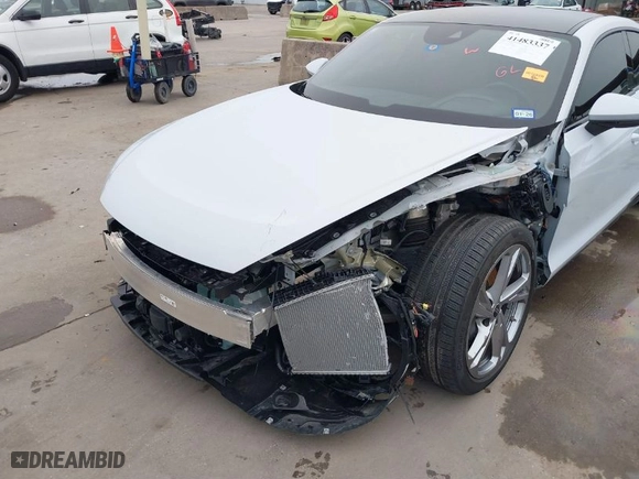 2024 Audi e-tron GT Premium Plus with VIN WAUFJBFW1R7000993, listed as a IAAI auction lot 41483337 with 9,779 mi miles. Bid and sale history available at carsss.com. Image 6.