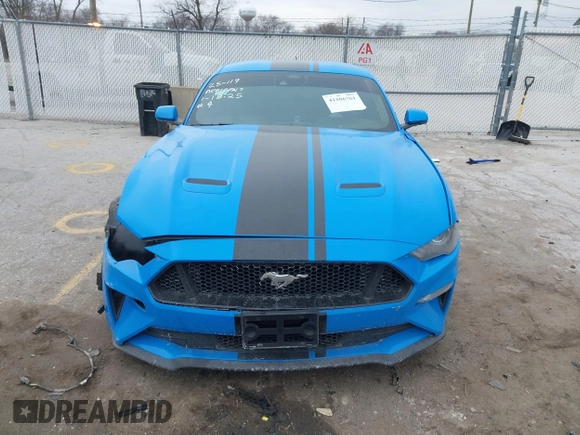 2023 Ford Mustang GT with VIN 1FA6P8CF3P5304351, listed as a IAAI auction lot 41506761 with 14,541 mi miles and . Bid and sale history available at DreamBid. Image 12.