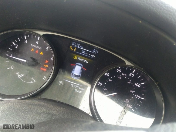 2016 Nissan Rogue SV with VIN 5N1AT2MVXGC744657, listed as a IAAI auction lot 41649164 with 137,764 mi miles. Bid and sale history available at carsss.com. Image 7.