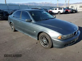 2003 BMW 5 Series 530iA with VIN WBADT63433CK34109, listed as a Copart auction lot 76776084 with 125,564 mi miles and Salvage Title. Bid and sale history available at carsss.com. Image 4.