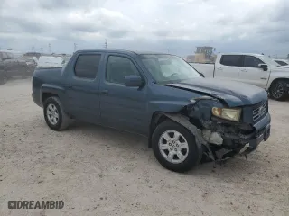 2007 Honda Ridgeline RTL w/Leather with VIN 2HJYK16587H524813, listed as a Copart auction lot 70907304 with 245,278 mi miles and Salvage Title. Bid and sale history available at carsss.com. Image 4.