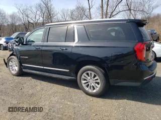 2021 GMC Yukon XL SLT with VIN 1GKS2GKD6MR358429, listed as a Copart auction lot 49319975 with 145,257 mi miles and Clean Title. Bid and sale history available at carsss.com. Image 2.