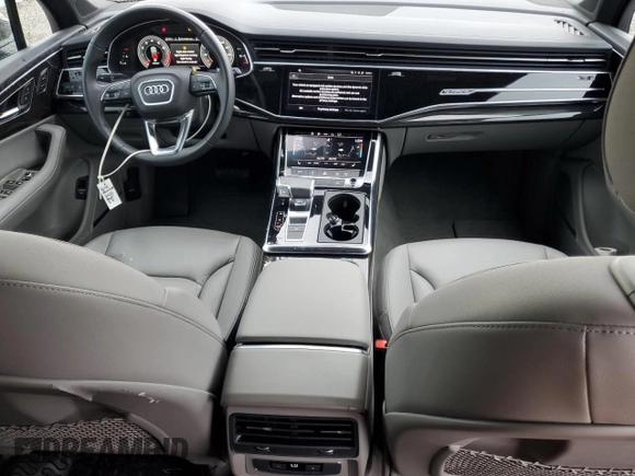 2023 Audi Q7 Premium Plus with VIN WA1LCBF74PD018874, listed as a Copart auction lot 50329145 with 24,558 mi miles and Salvage title. Bid and sale history available at DreamBid. Image 8.