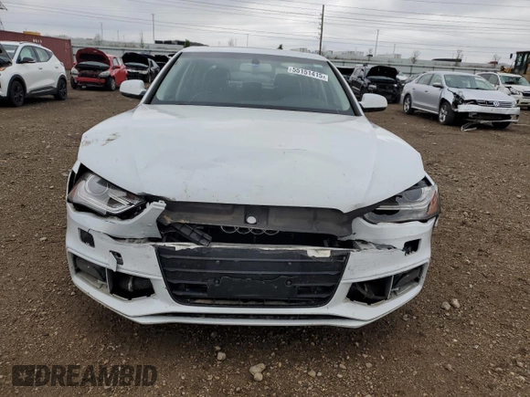 2014 Audi A4 Premium Plus z VIN WAUFFAFL3EN008066, wystawiony jako Copart lot #55151415 z przebiegiem 116 554 mil mil oraz Szkoda całkowita • Salvage title. Historia ofert i sprzedaży dostępna na DreamBid. Obrazek 5.