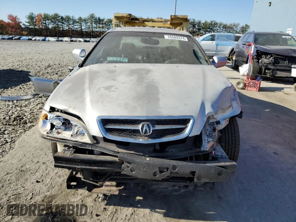 1999 Acura TL with VIN 19UUA564XXA052506, listed as a Copart auction lot 76589374 with 194,585 mi miles and Salvage Title. Bid and sale history available at carsss.com. Image 5.