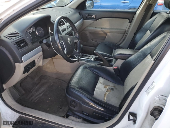 2007 Mercury Milan Premier with VIN 3MEHM08117R631269, listed as a Copart auction lot 85946404 with 159,899 mi miles and Salvage Title. Bid and sale history available at carsss.com. Image 7.