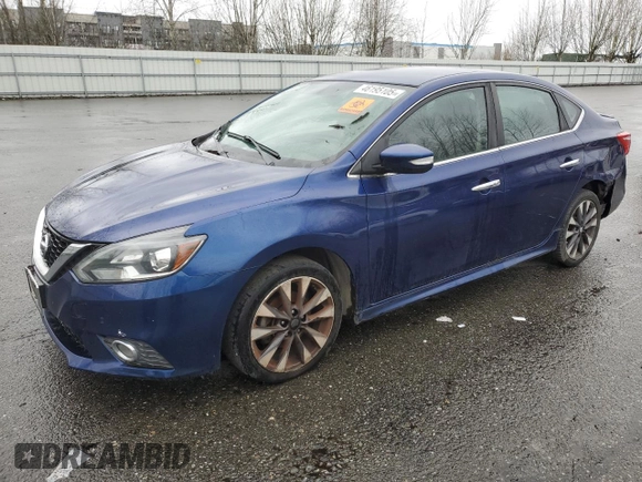 2016 Nissan Sentra SV with VIN 3N1AB7AP6GY273644, listed as a Copart auction lot 46195105 with 226,609 mi miles and Salvage Title. Bid and sale history available at DreamBid. Image 1.