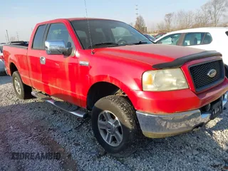 2005 Ford F-150 XLT with VIN 1FTPX14545NB25583, listed as a IAAI auction lot 41791676 with 142,858 mi miles. Bid and sale history available at carsss.com. Image 1.