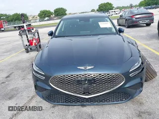 2025 Genesis G70 2.5T with VIN KMTG34SC0SU153835, listed as a IAAI auction lot 42586687 with 17,312 mi miles and . Bid and sale history available at DreamBid. Image 12.