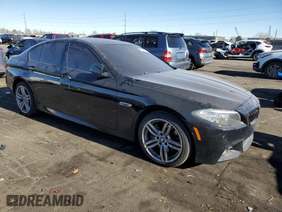 2016 BMW 5 Series 550i xDrive with VIN WBAKP9C52GG587512, listed as a Copart auction lot 87048184 with 95,493 mi miles and Clean title. Bid and sale history available at DreamBid. Image 4.