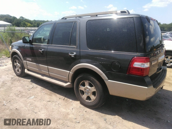 2007 Ford Expedition Eddie Bauer with VIN 1FMFU17577LA73232, listed as a IAAI auction lot 42771394 with 250,975 mi miles and . Bid and sale history available at DreamBid. Image 3.