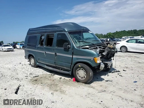 1997 Ford Econoline Commercial z VIN 1FDEE1466VHB91990, wystawiony jako Copart lot #63201564 z przebiegiem 216 793 mil mil oraz Szkody całkowita. Historia ofert i sprzedaży dostępna na DreamBid. Obrazek 12.