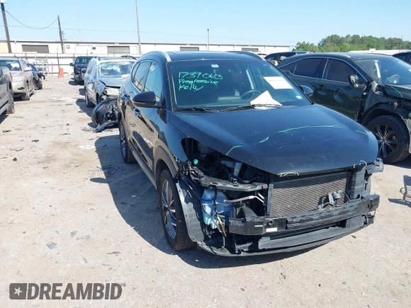 2021 Hyundai Tucson SEL z VIN KM8J33AL7MU367834, wystawiony jako IAAI lot #41991684 z przebiegiem 44 253 mil mil oraz . Historia ofert i sprzedaży dostępna na DreamBid. Obrazek 1.