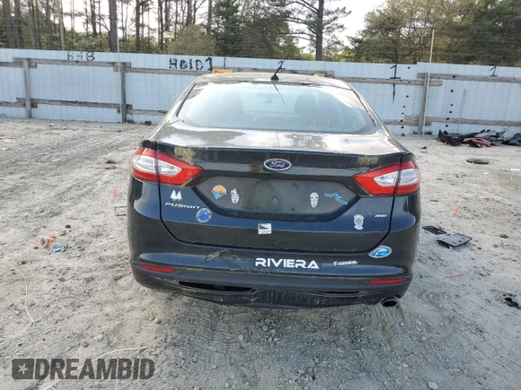 2014 Ford Fusion SE with VIN 3FA6P0H7XER348795, listed as a Copart auction lot 54751975 with 137,734 mi miles and Clean Title. Bid and sale history available at carsss.com. Image 6.
