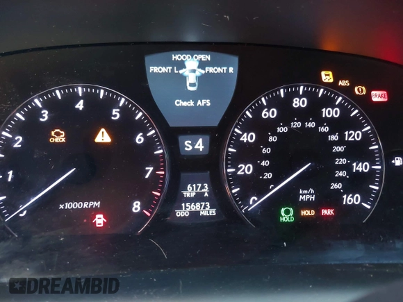 2009 Lexus LS 460 with VIN JTHBL46F095091434, listed as a IAAI auction lot 40890291 with 156,873 mi miles and . Bid and sale history available at DreamBid. Image 7.