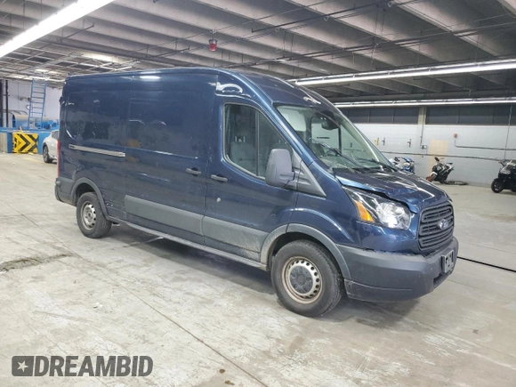 2017 Ford Transit with VIN 1FTYE2CMXHKA33800, listed as a Copart auction lot 60931935 with 234,935 mi miles and Salvage title. Bid and sale history available at DreamBid. Image 4.