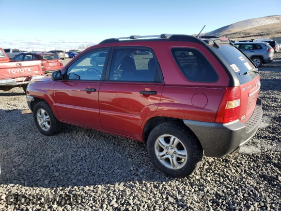 2008 Kia Sportage LX with VIN KNDJE723587507680, listed as a Copart auction lot 47642535 with 146,138 mi miles and Salvage Title. Bid and sale history available at DreamBid. Image 2.