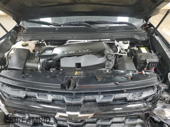 2021 Chevrolet Colorado 4WD Work Truck with VIN 1GCHTBEN1M1146191, listed as a Copart auction lot 71677954 with 67,248 mi miles and Salvage Title. Bid and sale history available at carsss.com. Image 12.