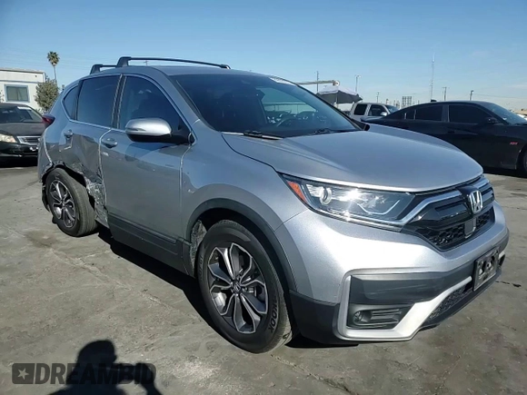 2020 Honda CR-V EX-L with VIN 7FARW1H81LE000105, listed as a Copart auction lot 89028285 with 16,713 mi miles and Salvage Title. Bid and sale history available at carsss.com. Image 12.